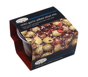 Chilli Garlic Pitted Olive Mix